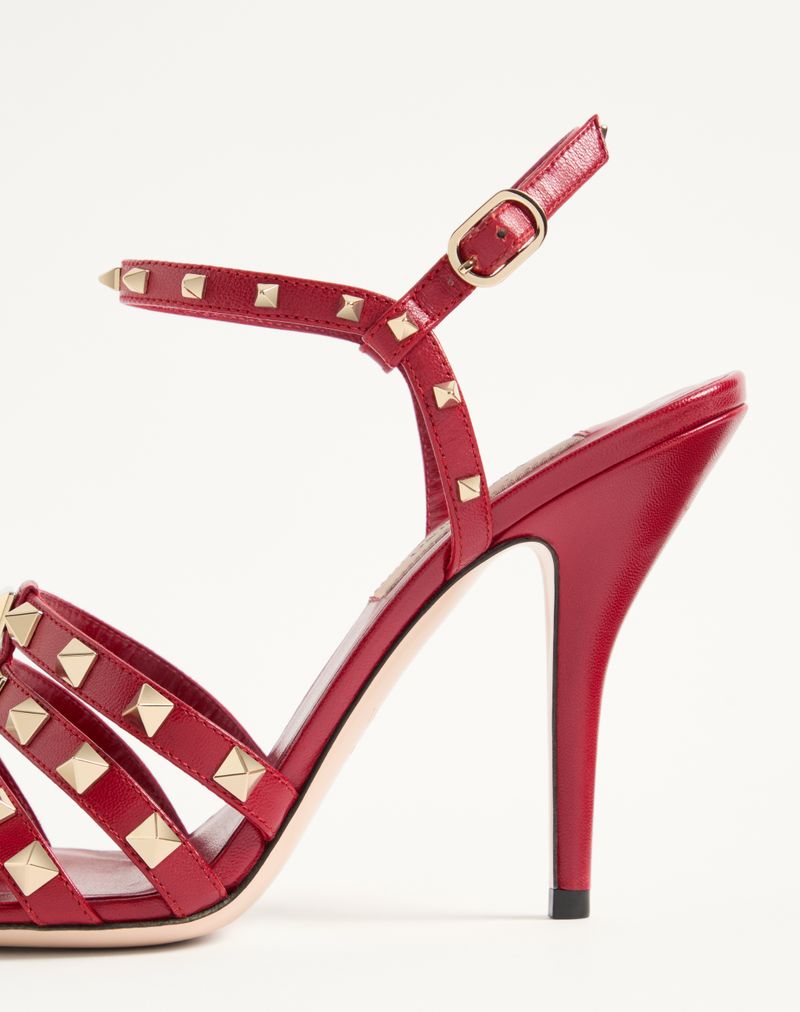 Rockstud Kidskin Sandal 100mm