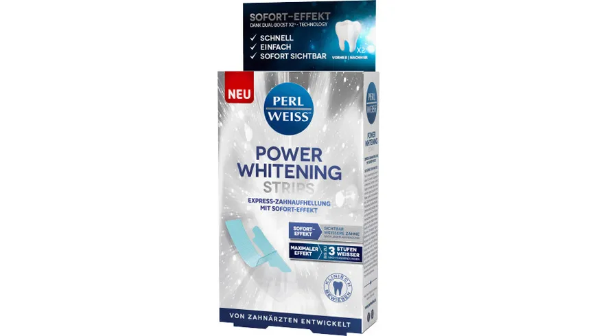 Perlweiss Power Whitening Strips