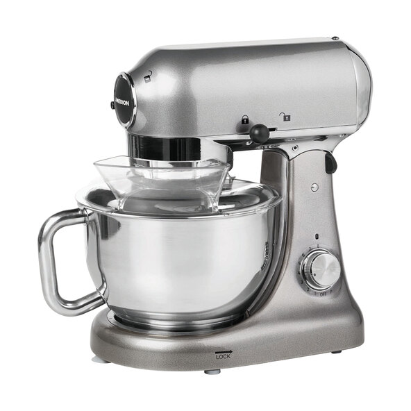 Premium-Küchenmaschine (MD16480), mittelgrau-metallic