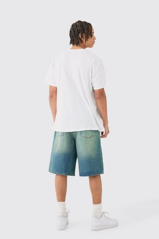 Oversize T-Shirt mit lizenziertem Ultraman Print