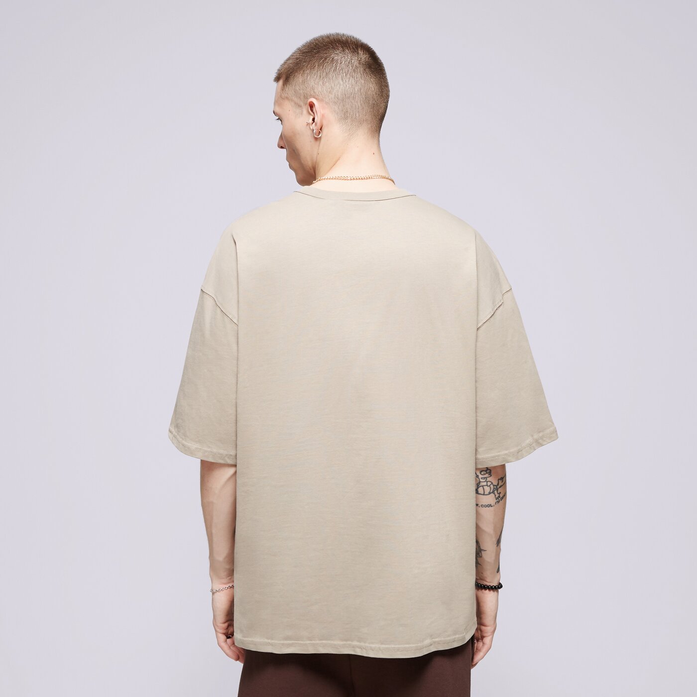 ALPHA INDUSTRIES T-SHIRT ALPHA ESSENTIALS RL T Beige