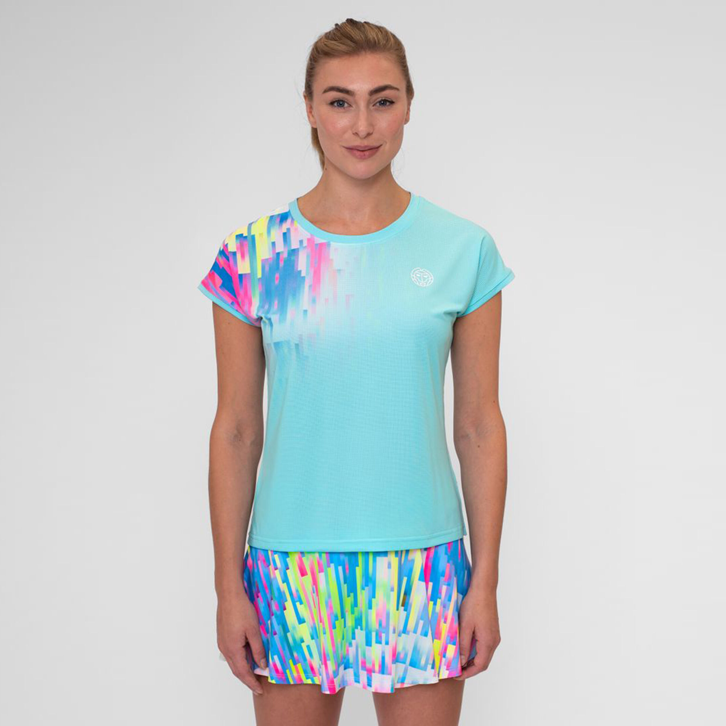 Melbourne 2024 T-Shirt Damen - Türkis, Mehrfarbig