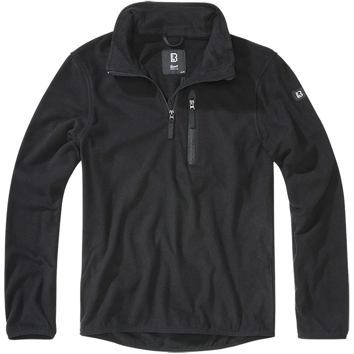 Brandit Fleece Troyer schwarz
