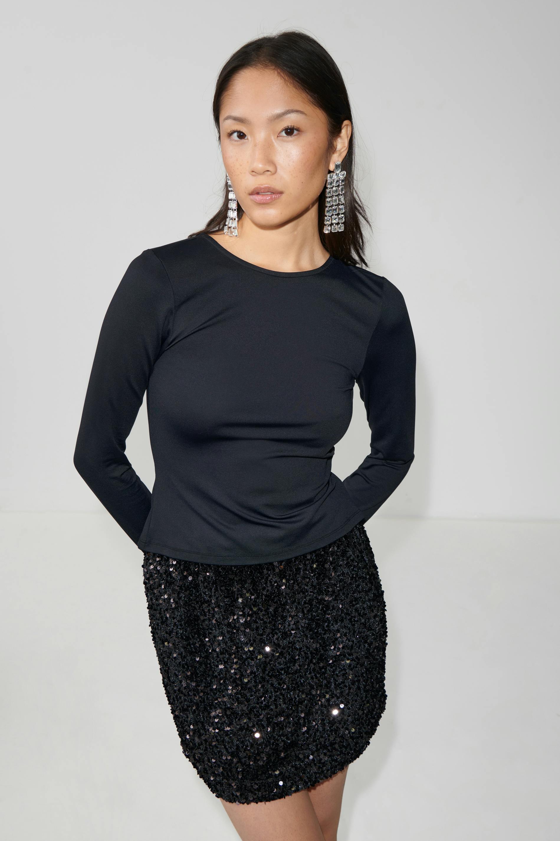 Open back top