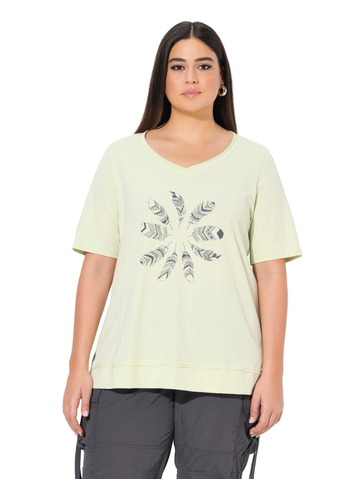 Ulla Popken Shirt in pistazie günstig kaufen