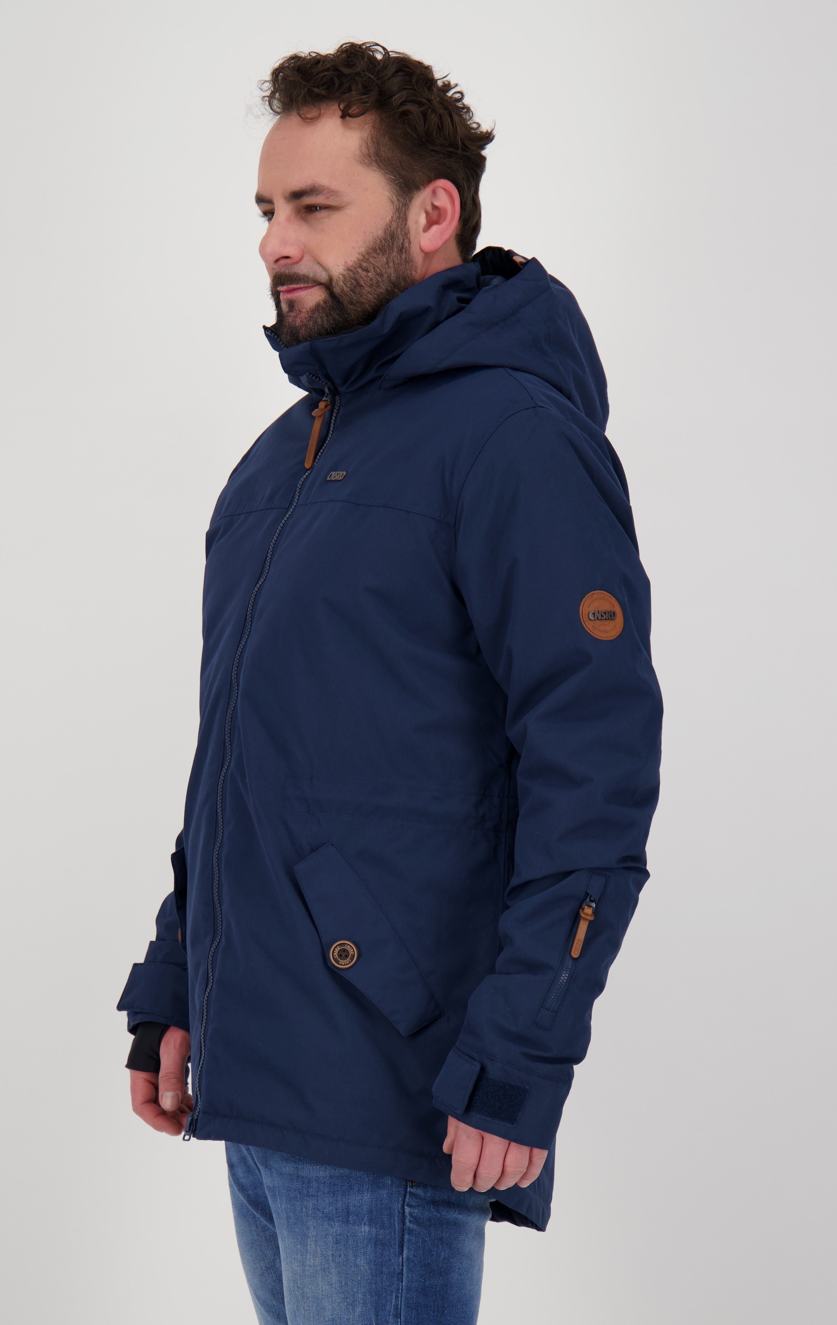 CNSRD Funktionsparka FELIX CS PARKA mit hochschließendem Kragen und Kapuze