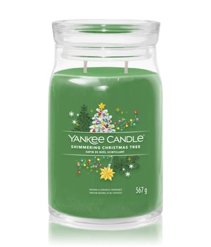 Yankee Candle Shimmering Christmas Tree Signature Jar Duftkerze-368 g