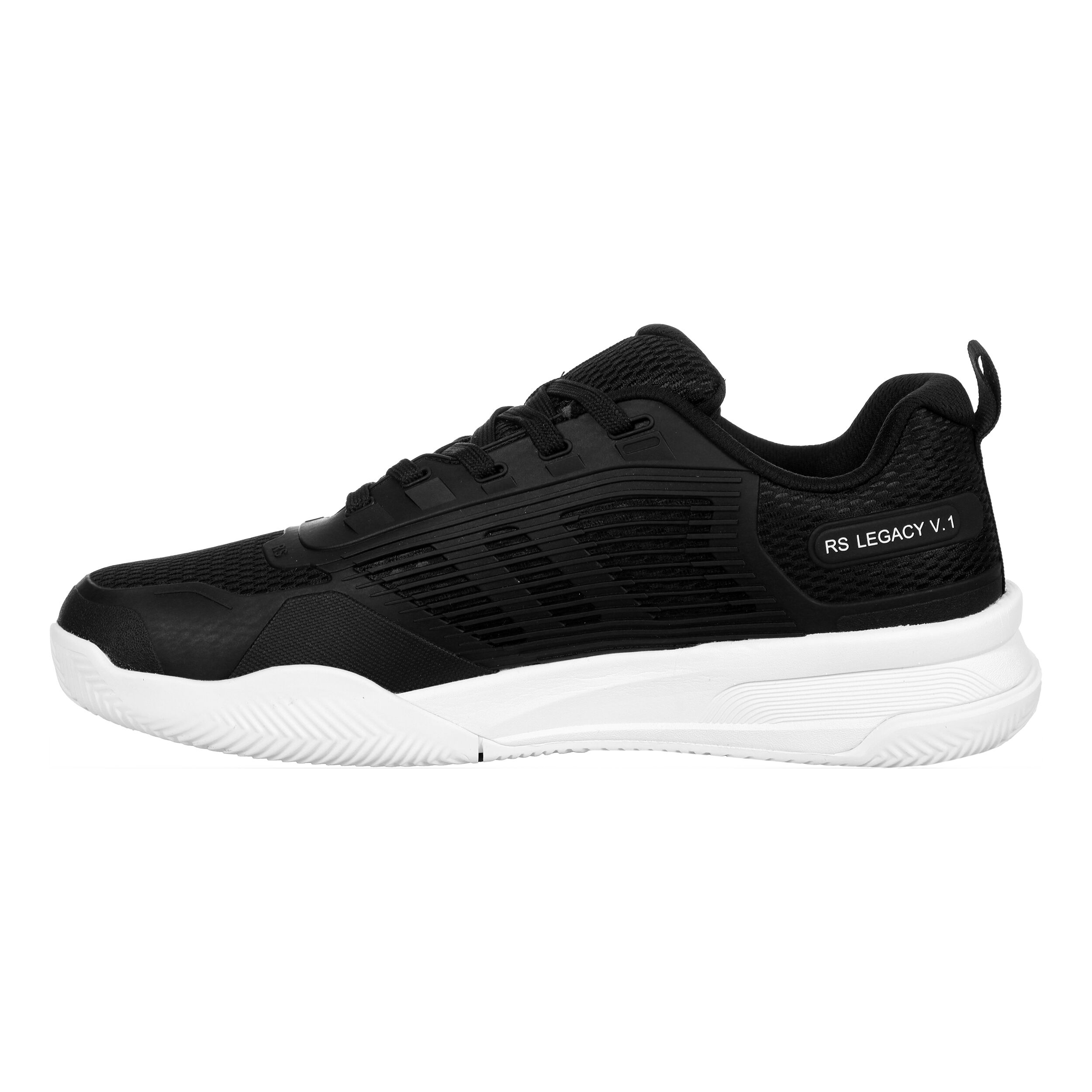Sandplatzschuh Herren - Schwarz, Weiß