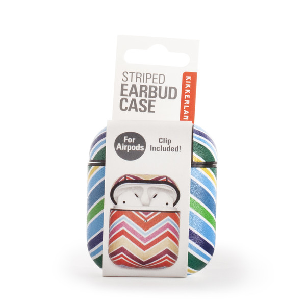 STRIPED EARBUD CASE