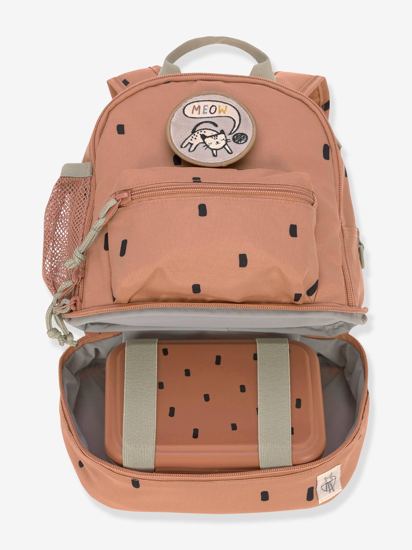Lässig Kindergarten-Rucksack HAPPY PRINTS LÄSSIG - olivgrün