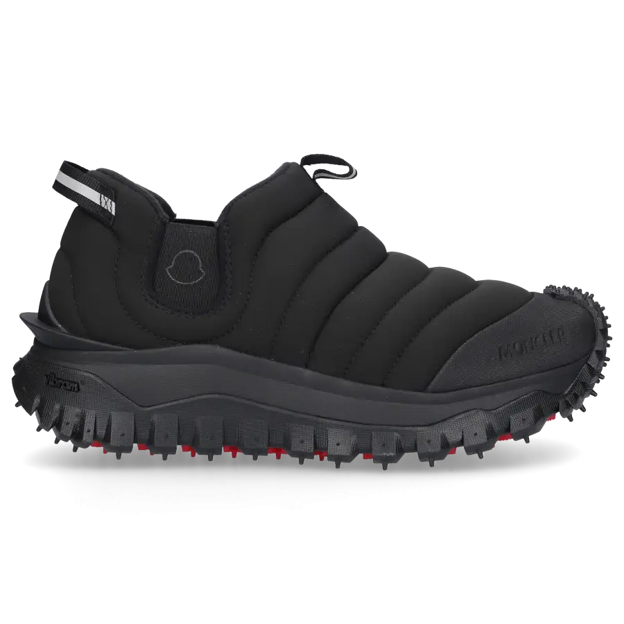 Moncler - Sneaker low TRAILGRIP APRES Materialmix - schwarz