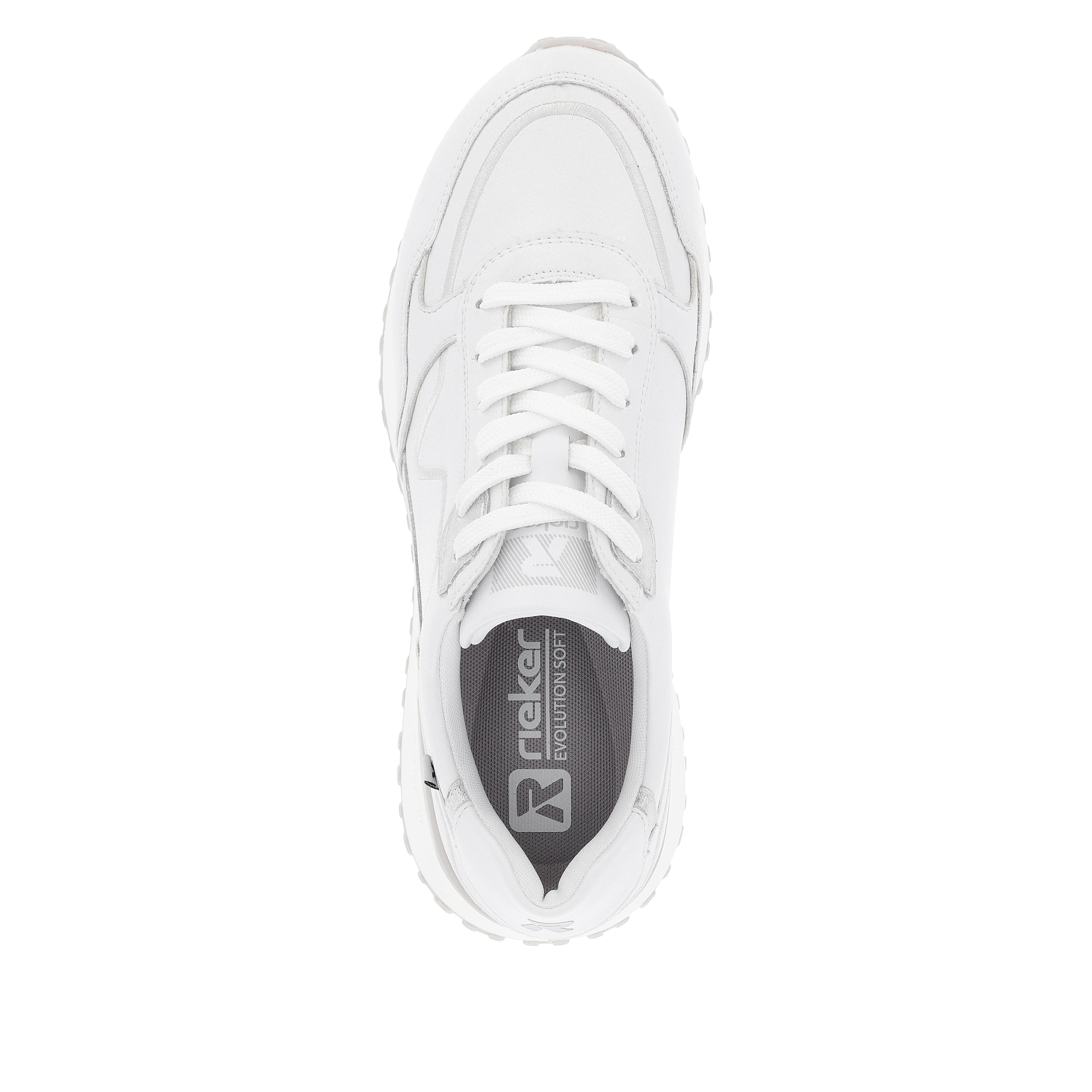 Rieker Damen Sneaker Low snow white
