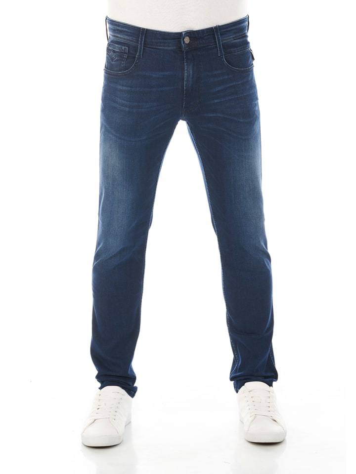 Replay Jeans Anbass slim in Blau günstig kaufen