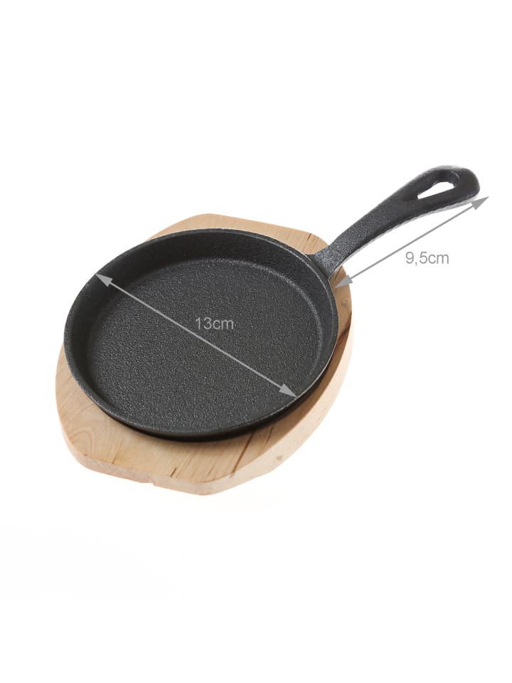 GAUMENKICK Servierpfanne Gusseisen in schwarz - D: 13cm günstig kaufen onesize