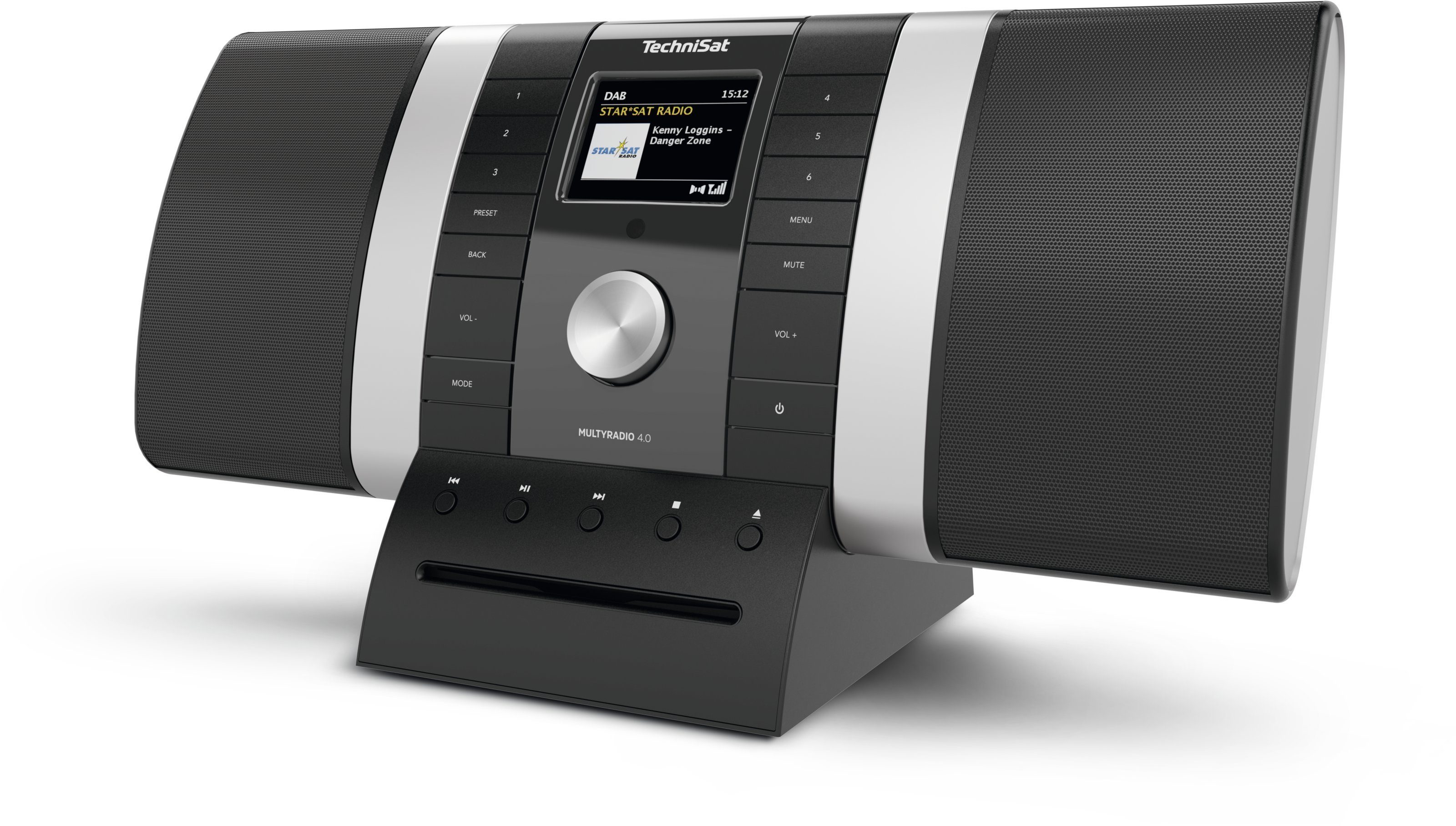 TechniSat MULTYRADIO 4.0 Digitalradio (DAB) (Digitalradio (DAB), UKW, 20,00 W, Amazon Alexa Sprachsteuerung, Bluetooth-Audiostreaming, Steuerung per TechniSat CONNECT-App (iOS, Android)