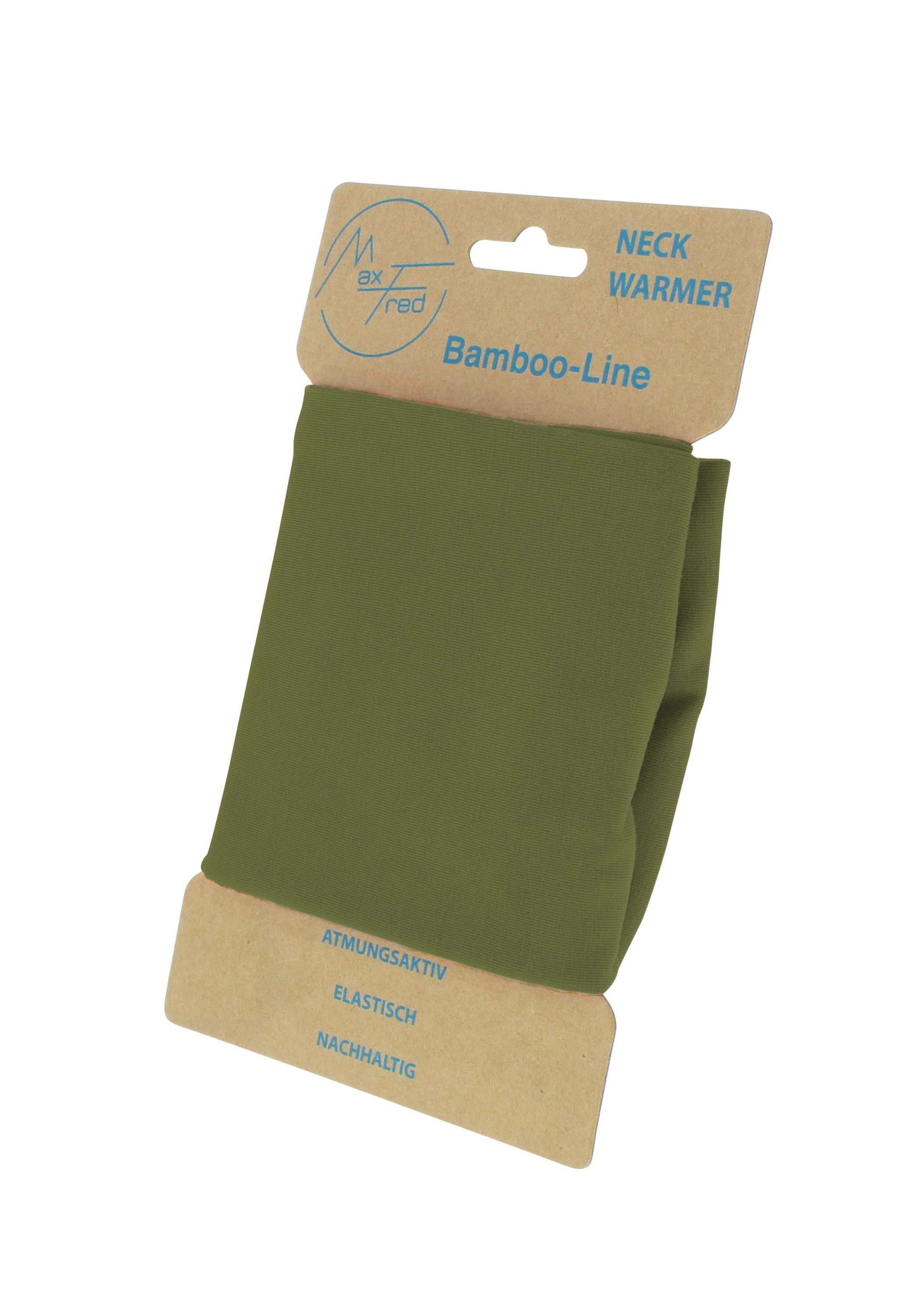 Maxfred Multifunktionstuch Bamboo green Multifunktionstuch, Elastisch, Nachhaltig, geringe Geruchsaufnahme, Ultraweich