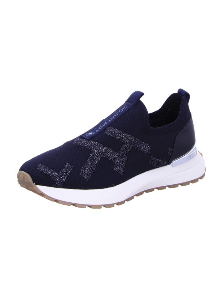Tom Tailor Sportliche Slipper in Blau günstig kaufen 39