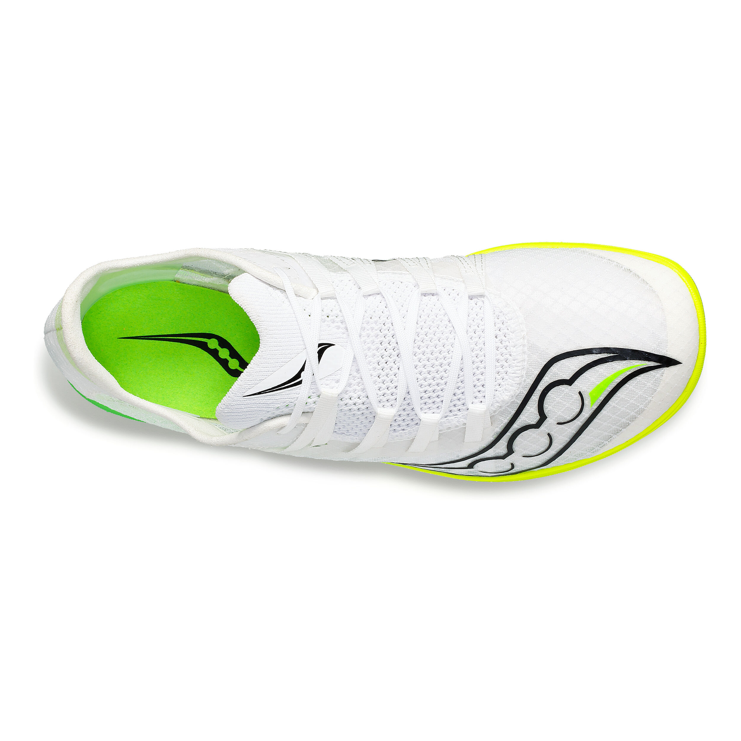Terminal VT Spikeschuh Damen - Weiß, Neongrün