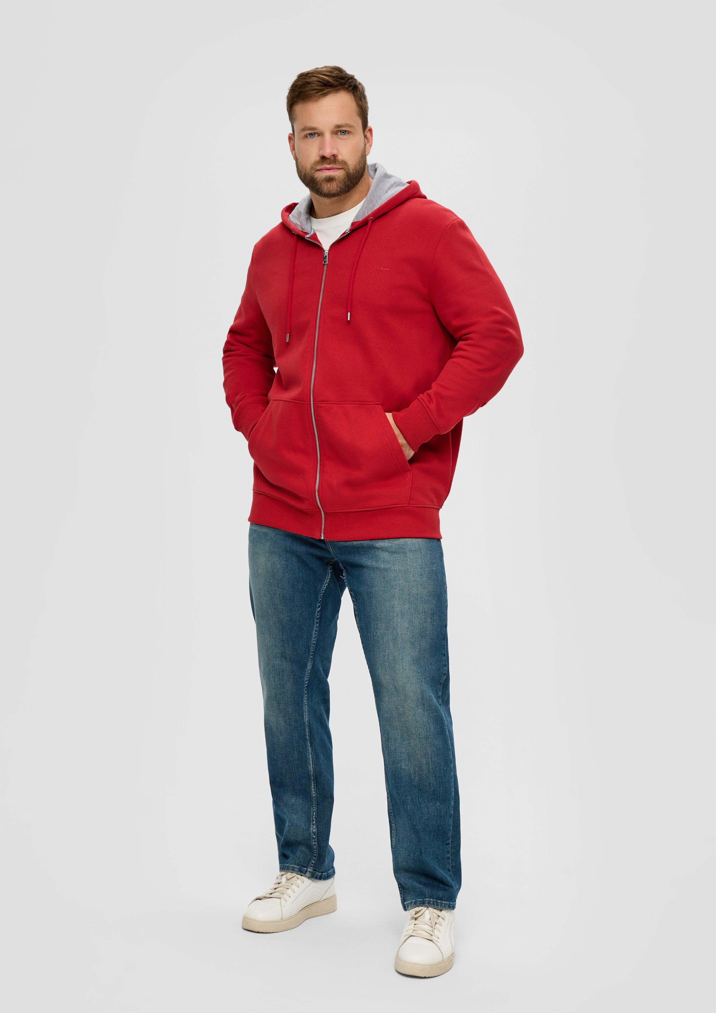 Sweatshirt-Jacke mit Kapuze  2139744-3162
