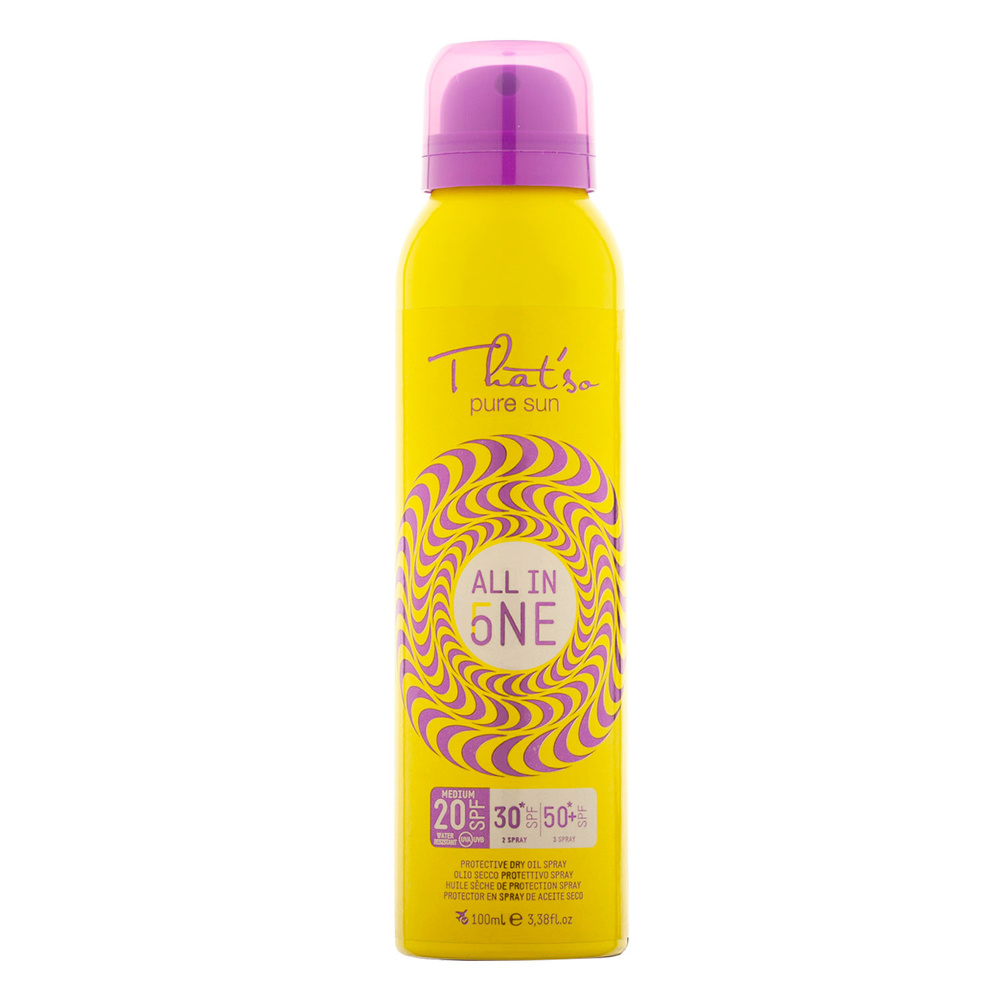 that'so All in one SPF 20/30/50+ Protection solaire en spray