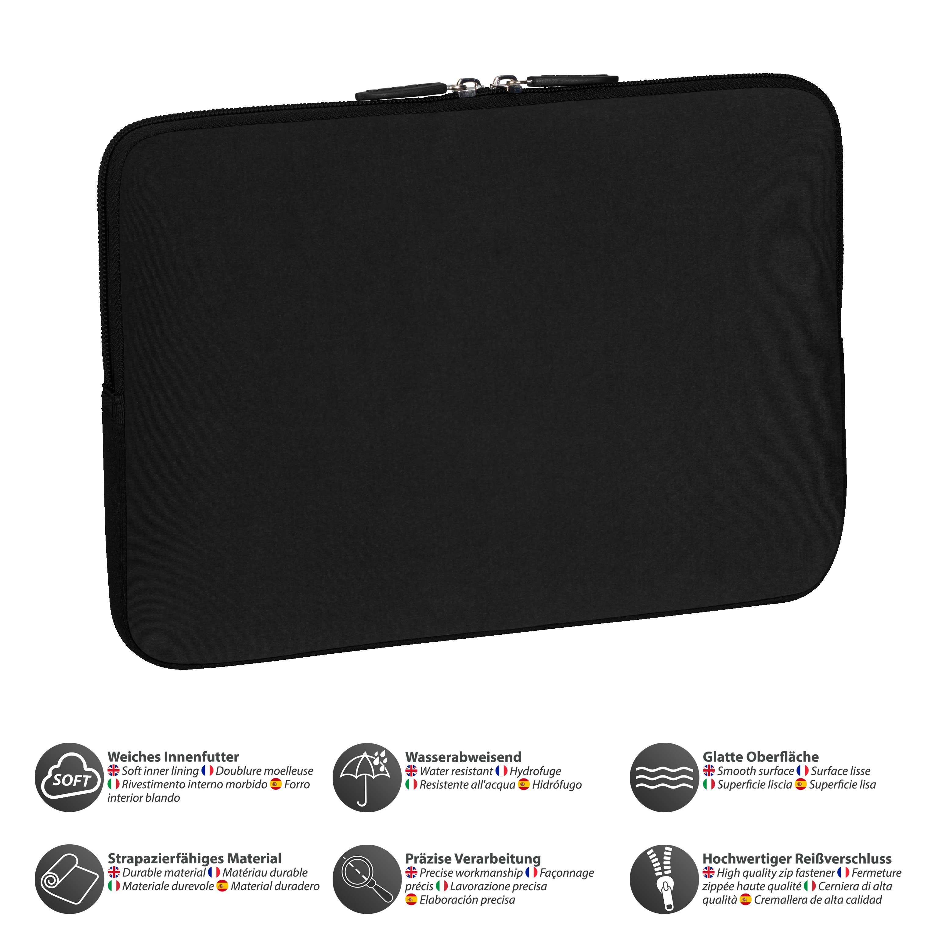 PEDEA Laptop-Hülle TREND, Optimaler Schutz vor Staub und Kratzern, wasserabweisendes Neopren