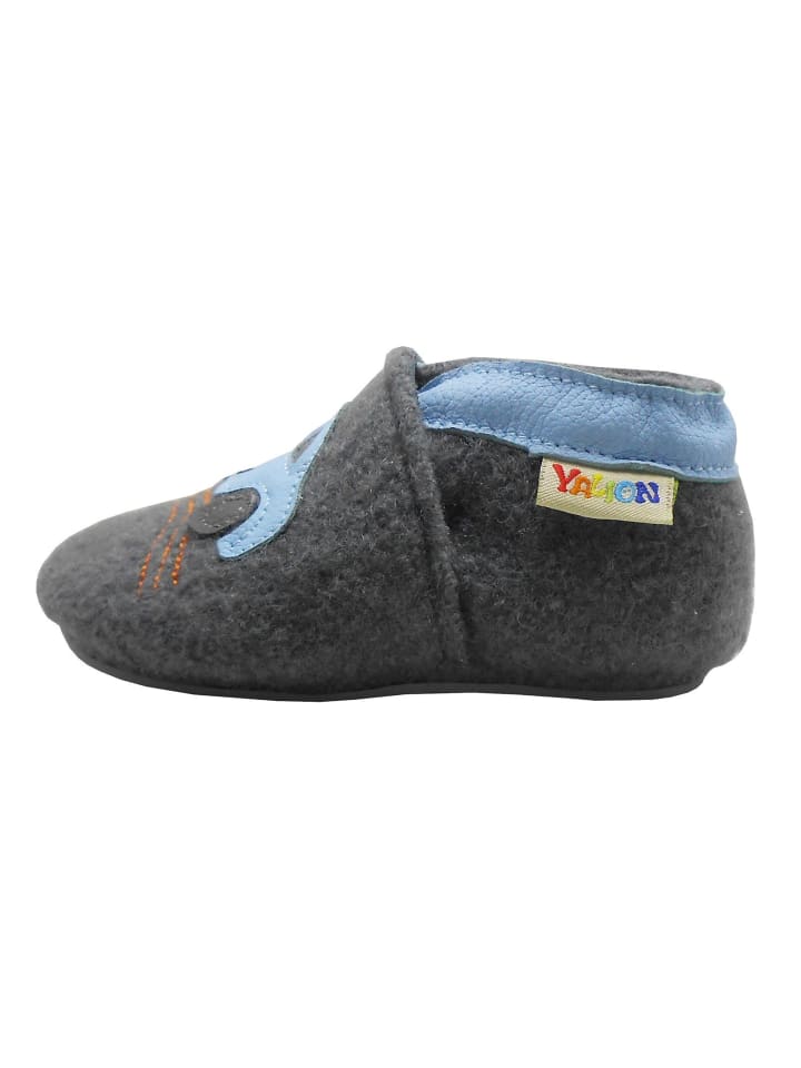 Yalion Leder-Krabbelschuhe 