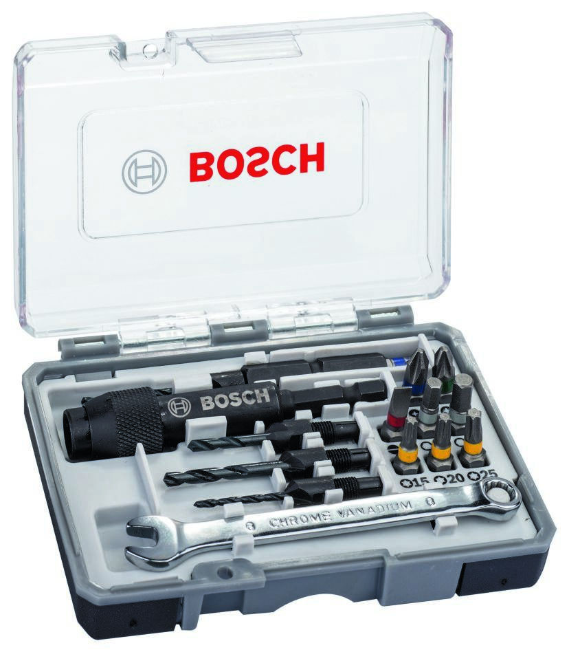 Bosch Blue Zubehör 2607002786 Bohrschrauber-Set 20-teilig