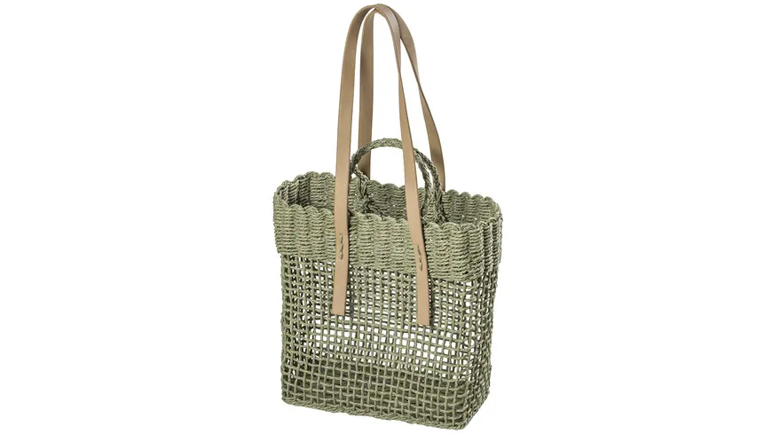 Papierschnur Shopper grün