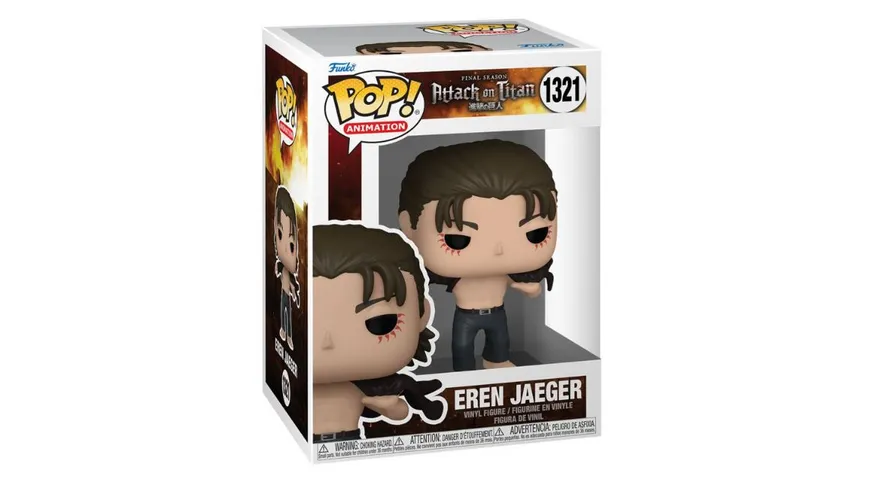 Funko - POP! - Attack on Titan - Eren Jeager Vinyl