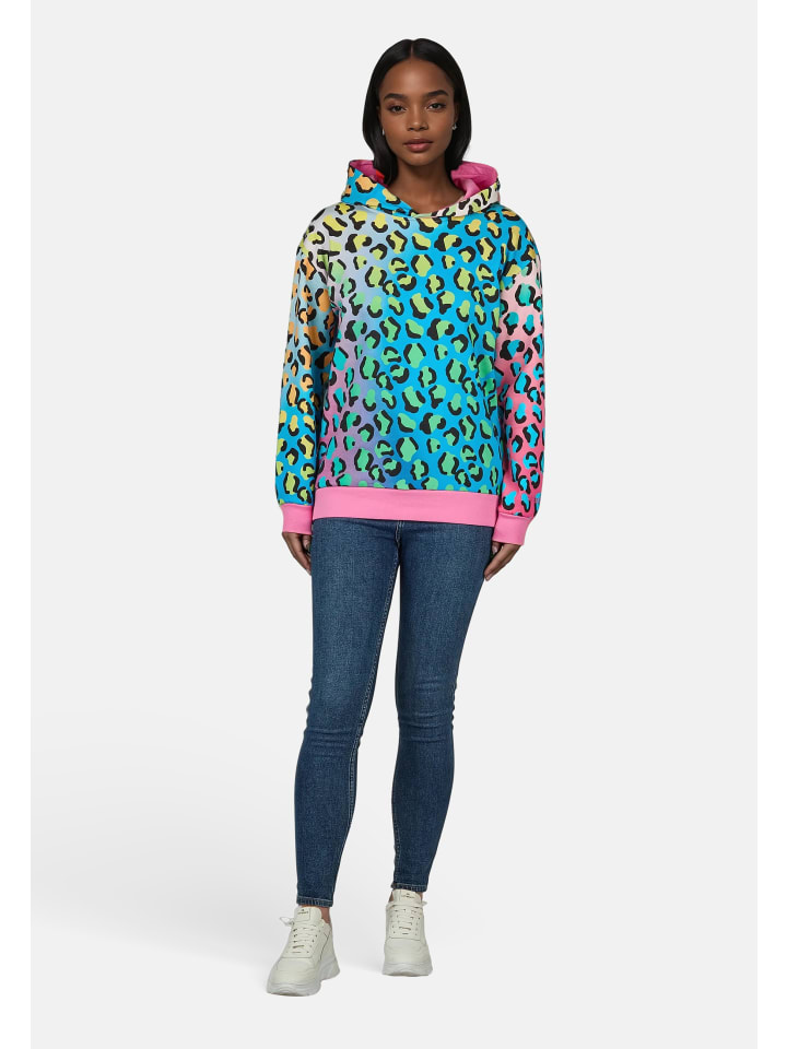 Salzhaut Hoodie TOI in Multicolor Verlauf günstig kaufen