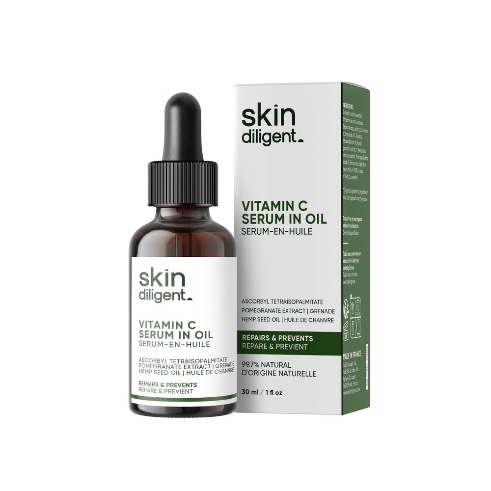 skin diligent Vitamin C Sérum-en-Huile Sérum-en-Huile