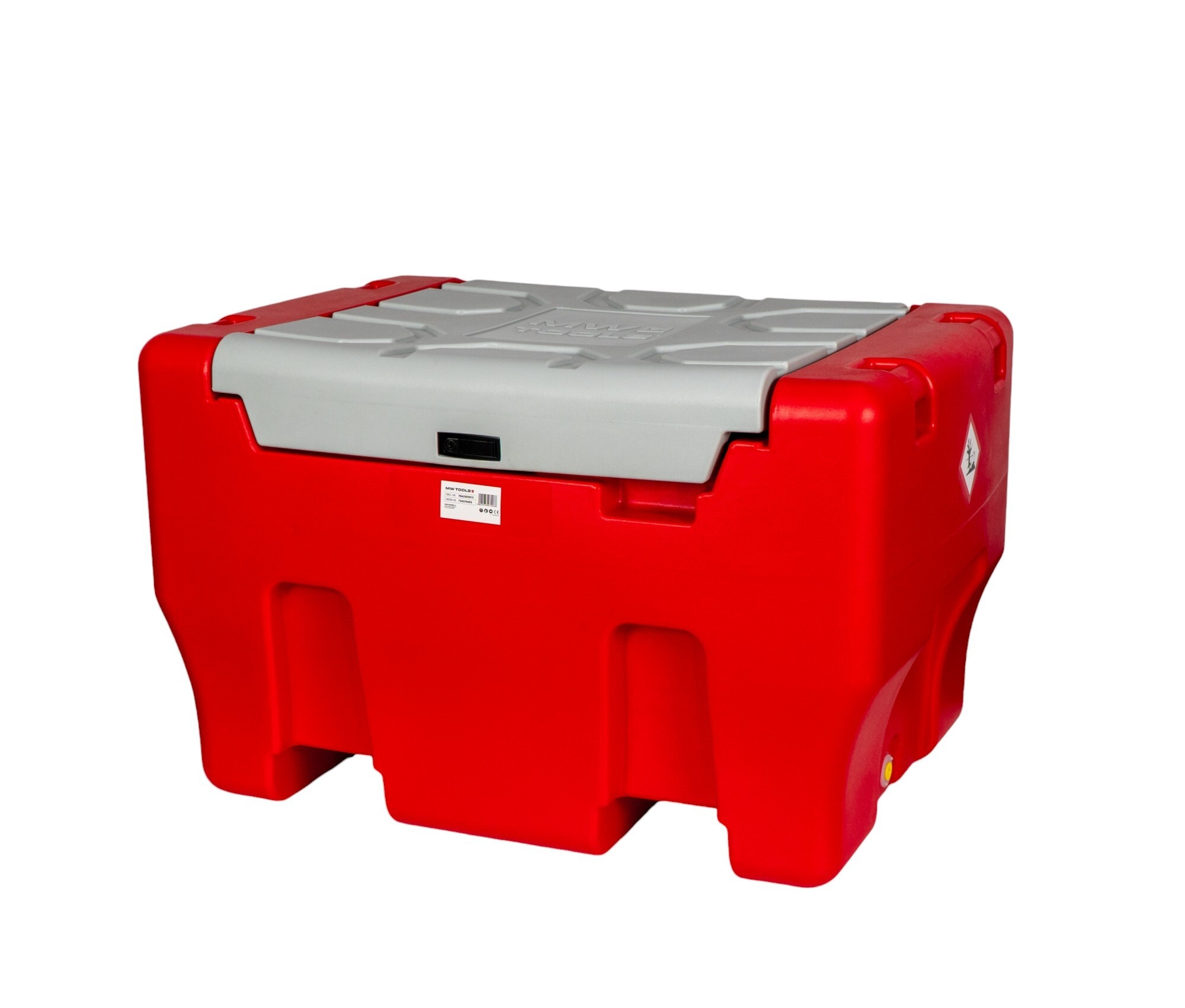 Metal Works 724574582 TDA3305012 Dieselsäiliö Rood PE 330 l + Ad Blue 50 l, pumppu 12 V