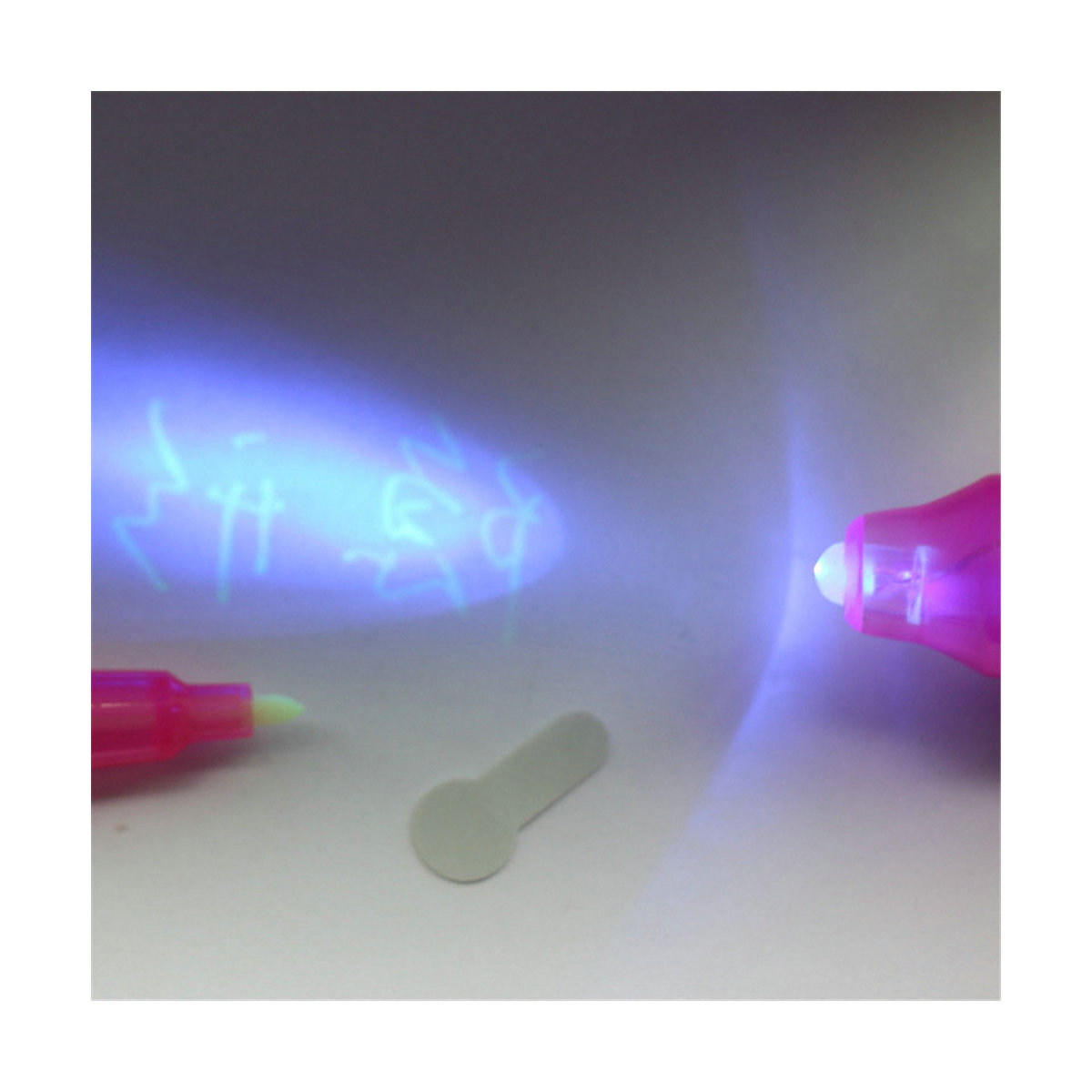 Geheimstift mit UV-Licht Zauberstift,14 Stück für Kinder