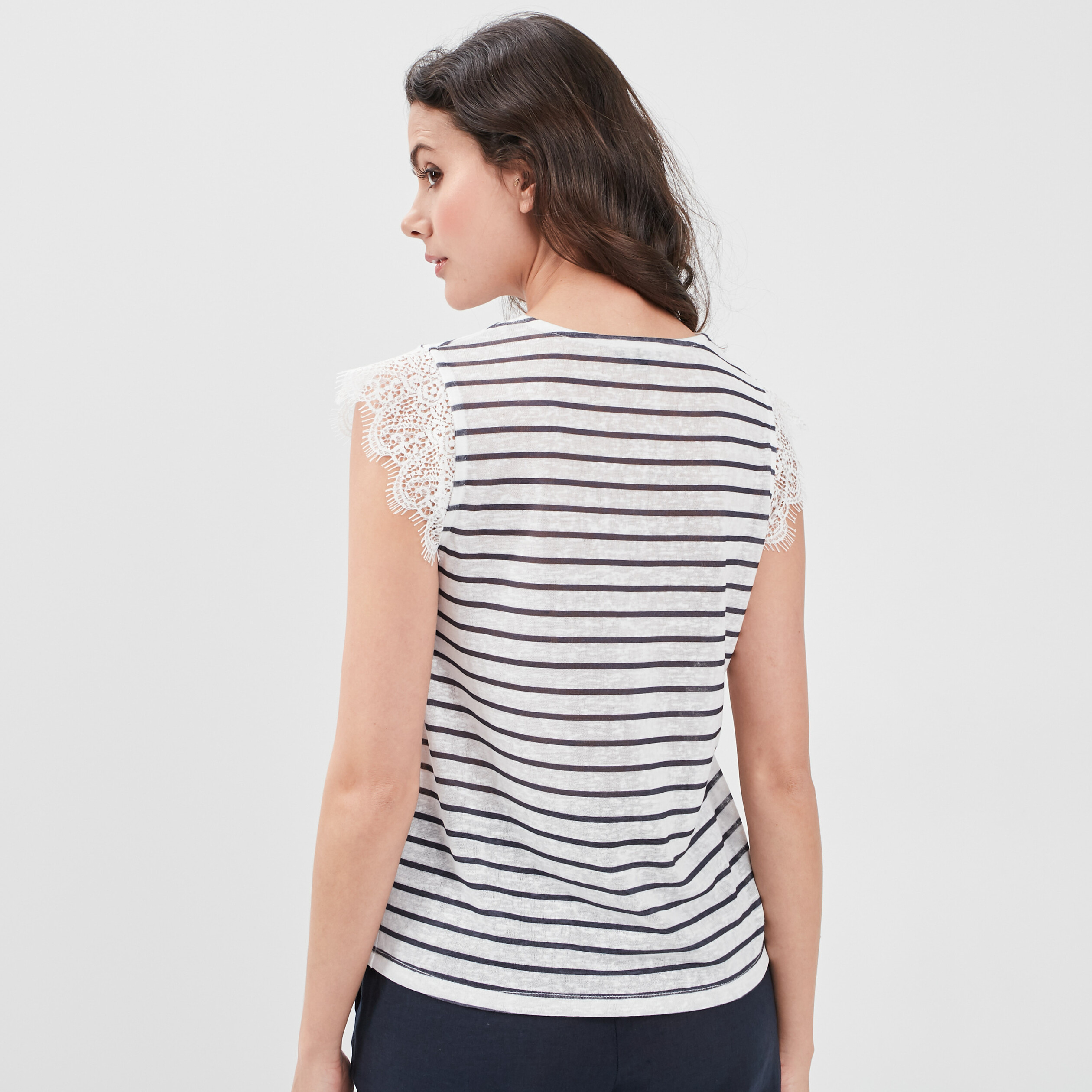 T-shirt manches courtes sable femme | La Halle