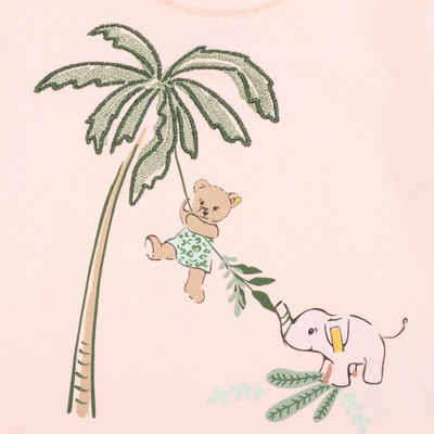 T-Shirt kurzarm 2er Pack, weiß für Mädchen