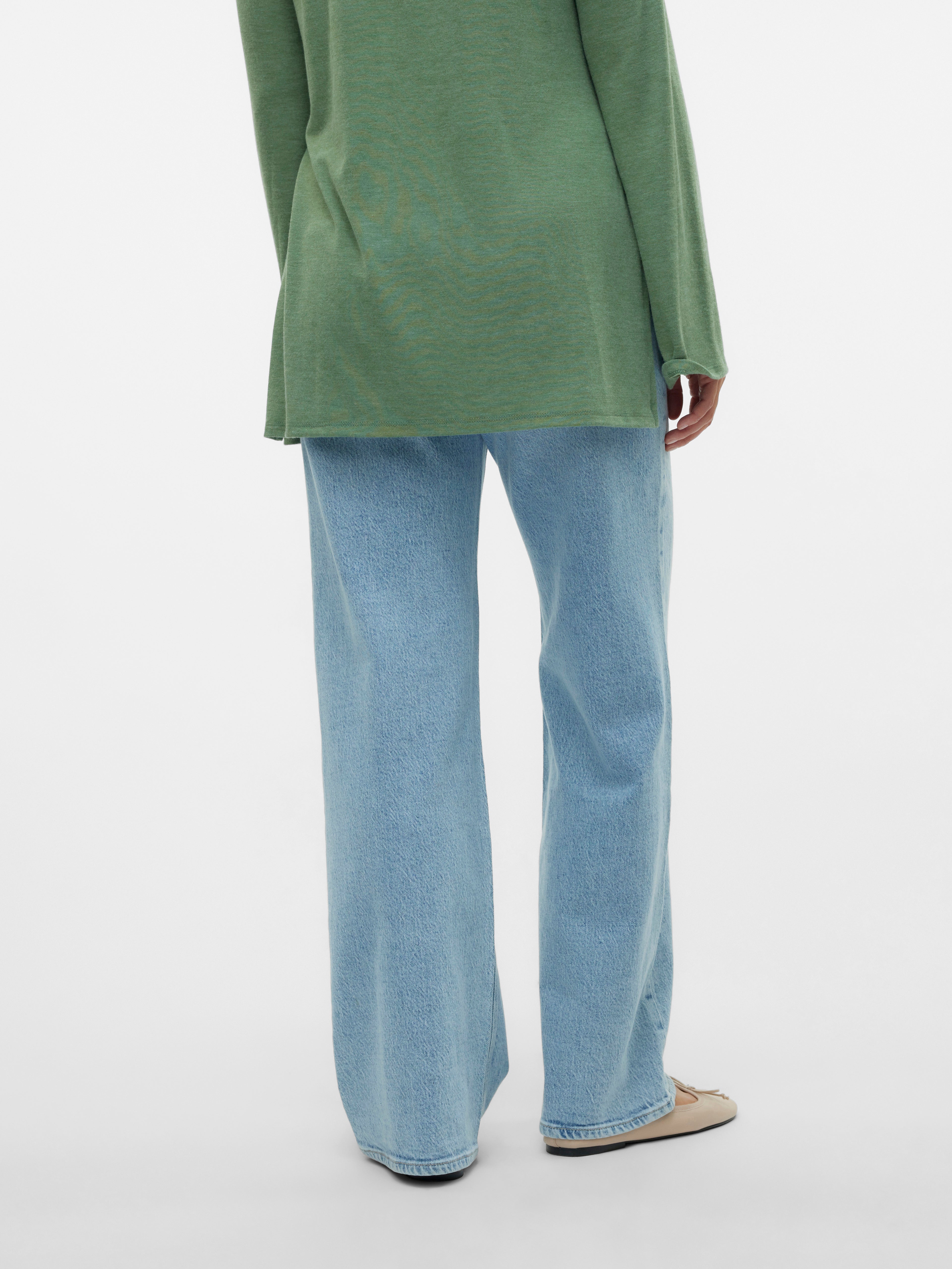 Weiter Beinschnitt Jeans