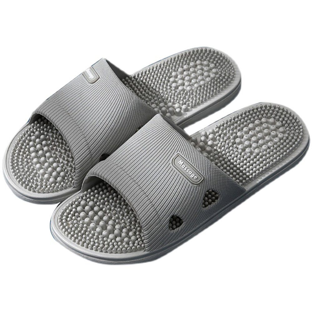 Geistesblitz Badeschuhe Herren Damen Badesandale (Home Slippers rutschfeste Pantoletten, 1-tlg., Slippers Badeschlappen) Sommer Garten Badelatschen