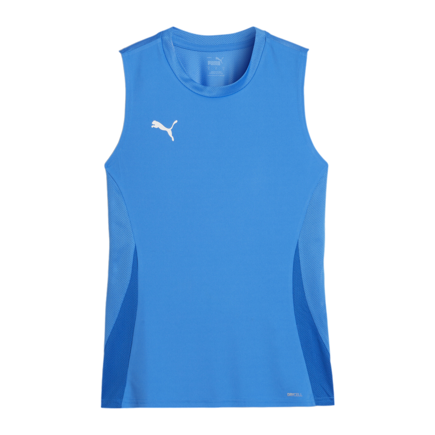 PUMA teamGOAL Tanktop Damen Blau Weiss F02