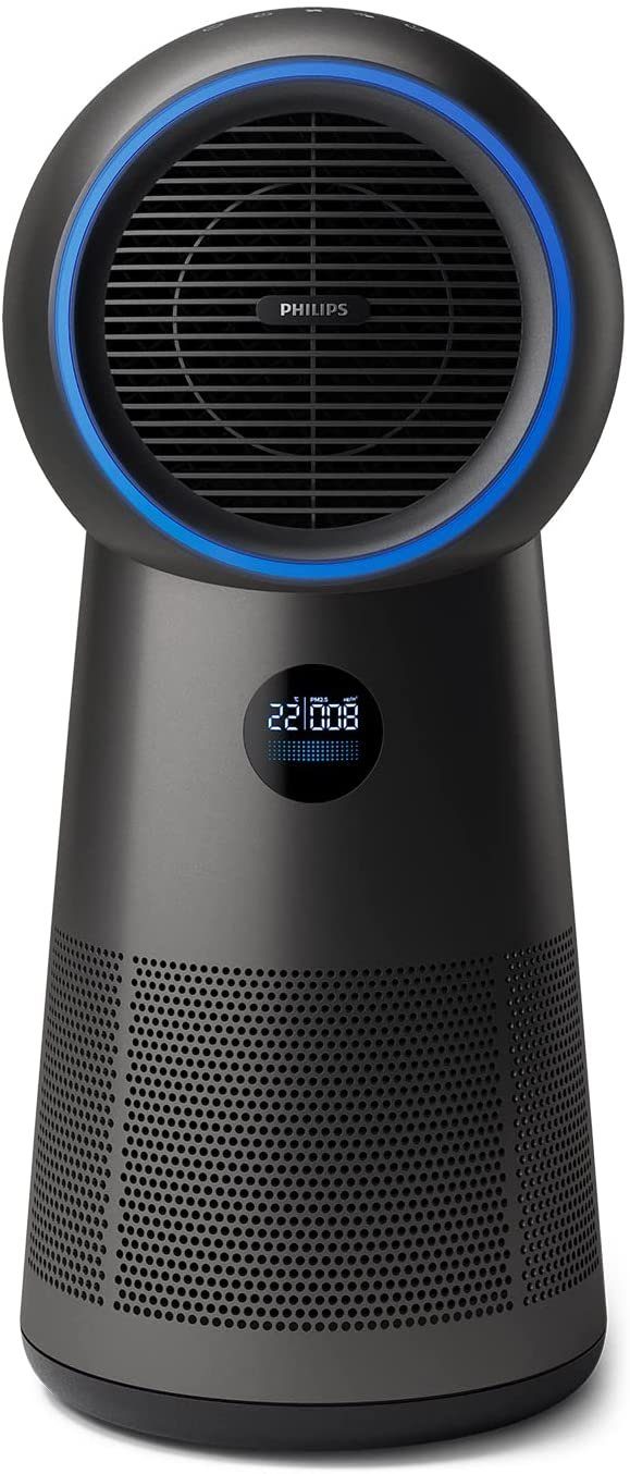 Philips Luftreiniger Series 2000 3-in-1 Kombigerät- Heizlüfter, Ventilator & Luftreiniger, für 42 m² Räume, Lufterfrischer, Ventilatoren, Raumlüfter, Aircooler, Standventilator