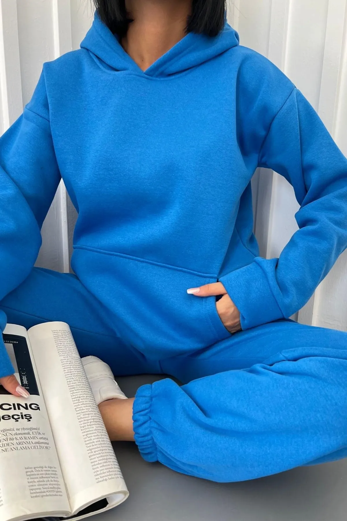bayansepeti  Trainingsanzug - Blau - Regular Fit