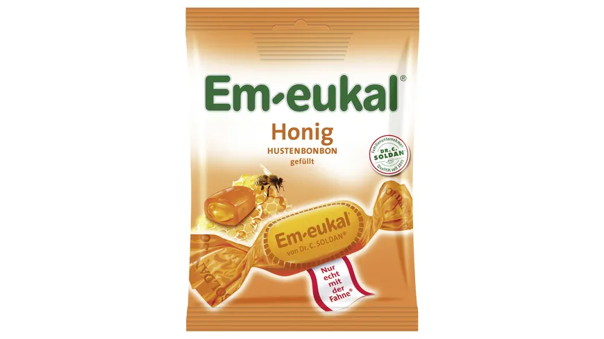 Em-eukal Hustenbonbon Honig gefüllt zuckerhaltig 75 g