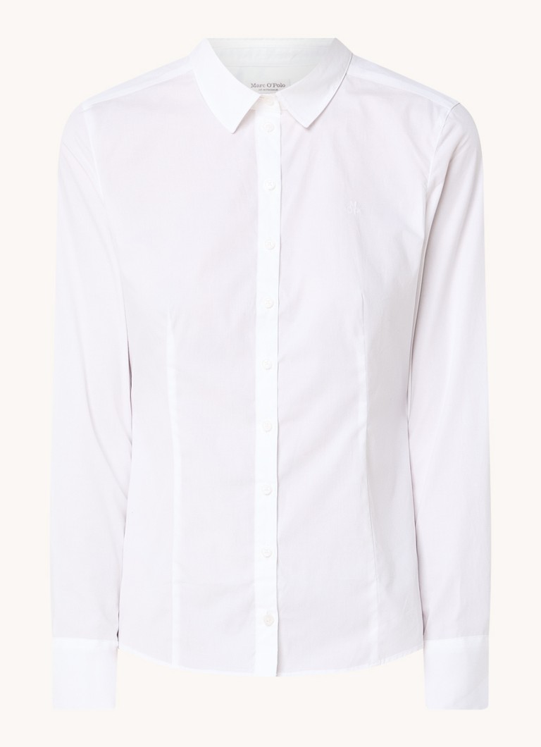 Marc O'Polo  Blouse met logo