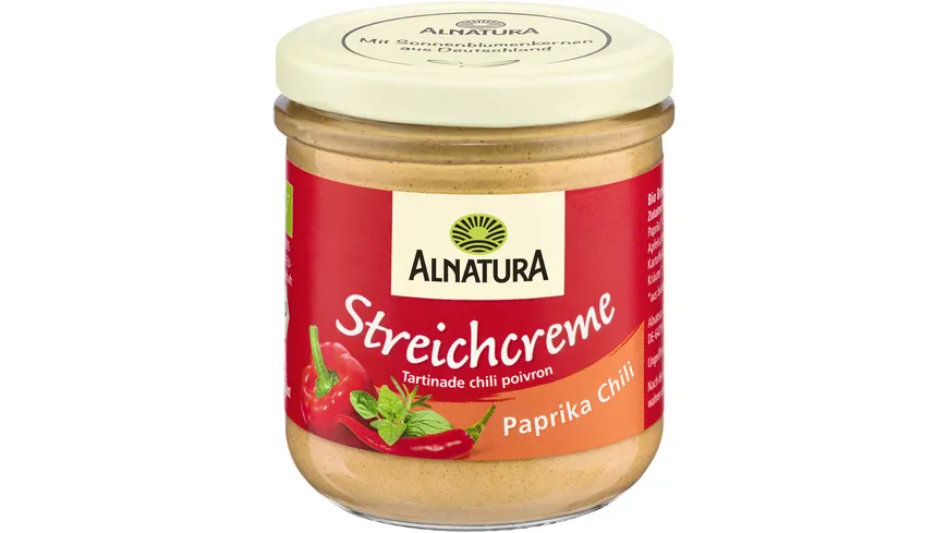 Alnatura Bio Streichcreme Paprika-Chili 180 g