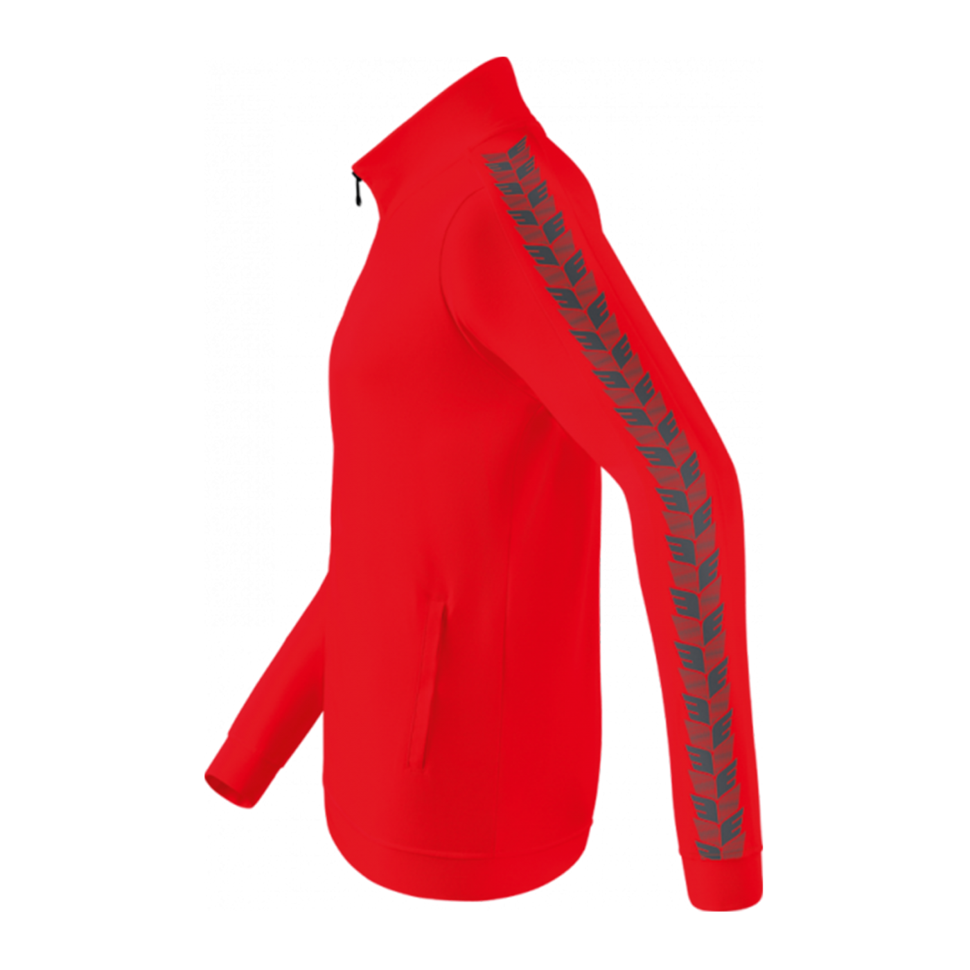 Erima Essential Team Tracktop Jacke Kids Rot Grau