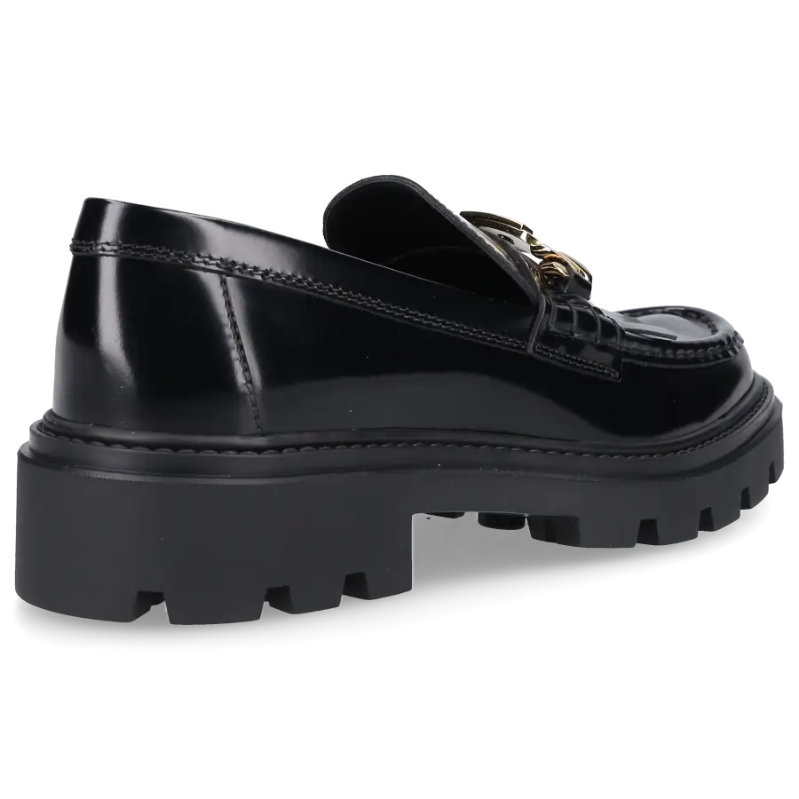 Tod's - Loafer FRINGED Kalbsleder - schwarz