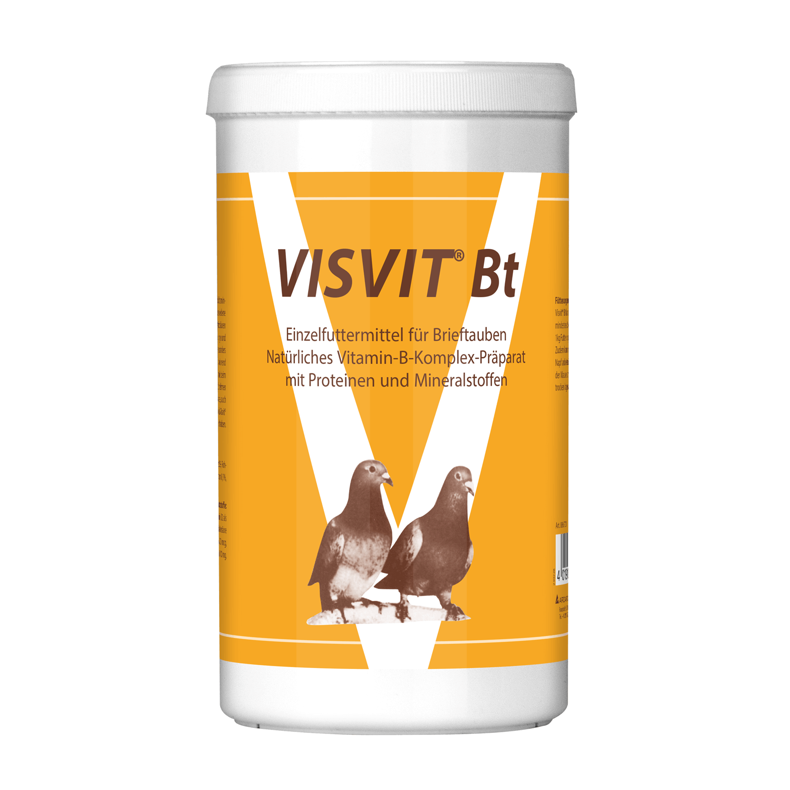 Quiko Ergänzungsfutter Quiko Visvit Bt 600 g: Vitaminreiches Einzelfuttermittel für Brieftauben