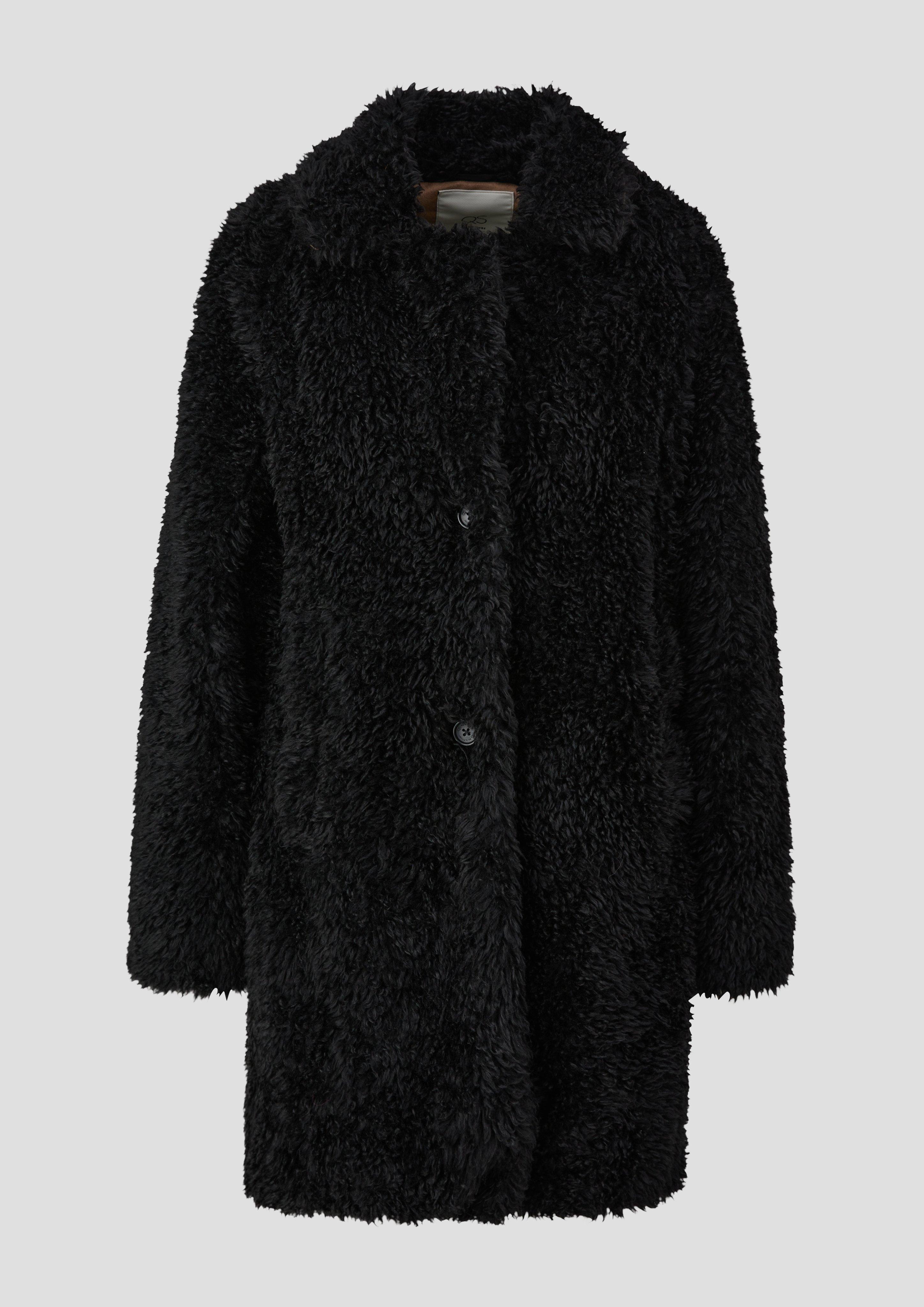 Oversized Teddy-Plüsch-Mantel  2134554-9999