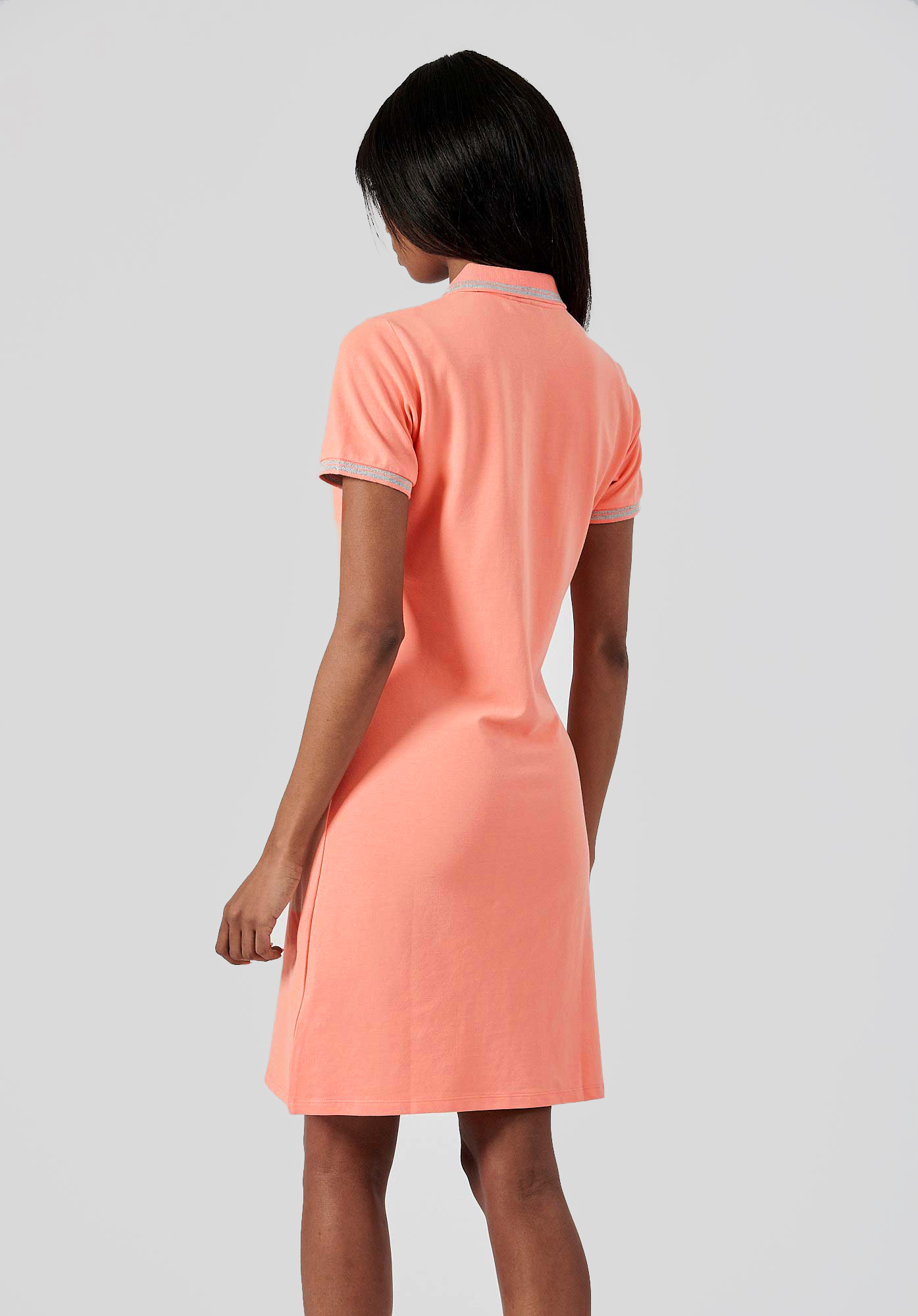 JULIX  Robe polo corail Femme