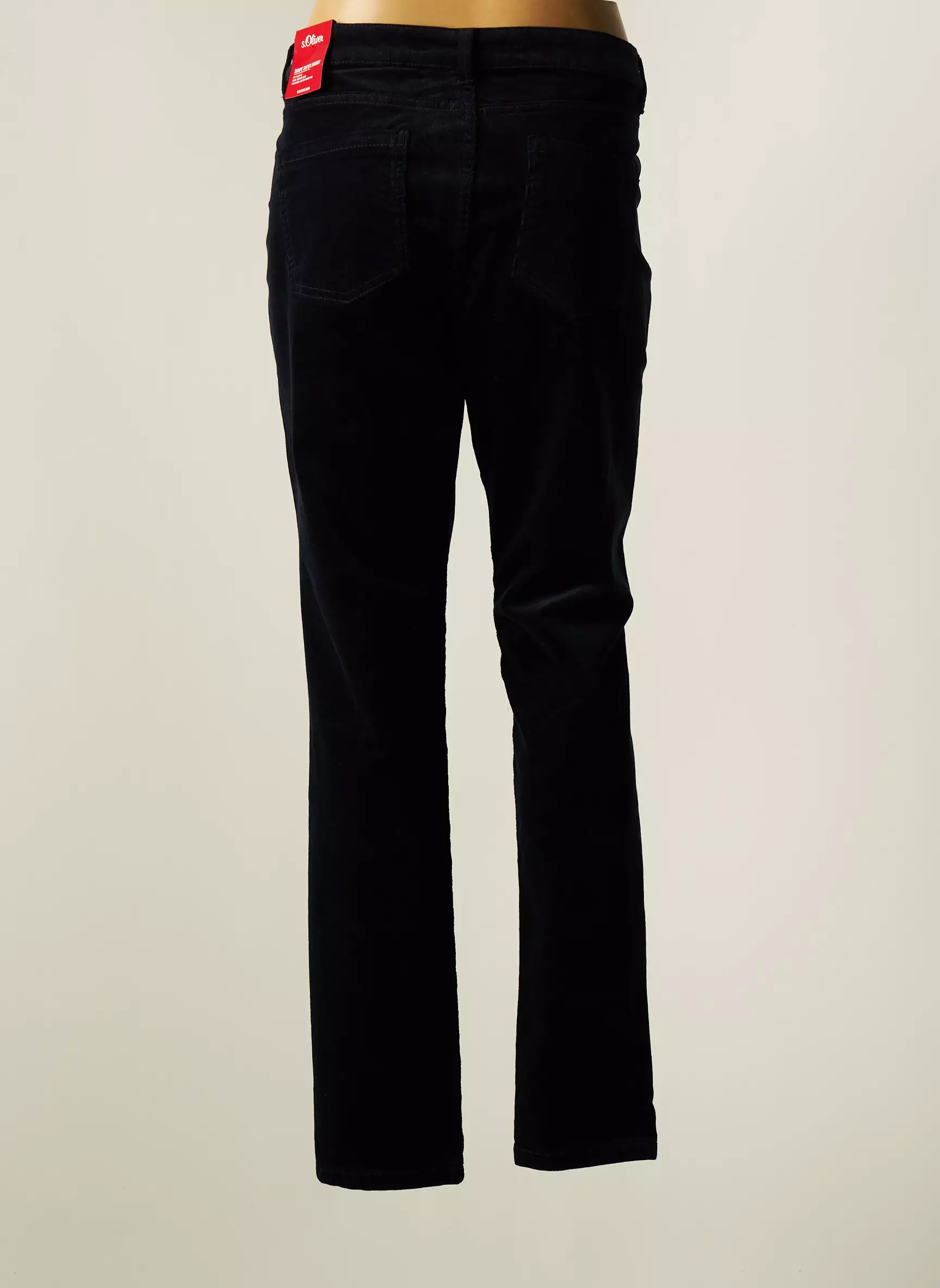 S Oliver Pantalons Slim Femme couleur bleu