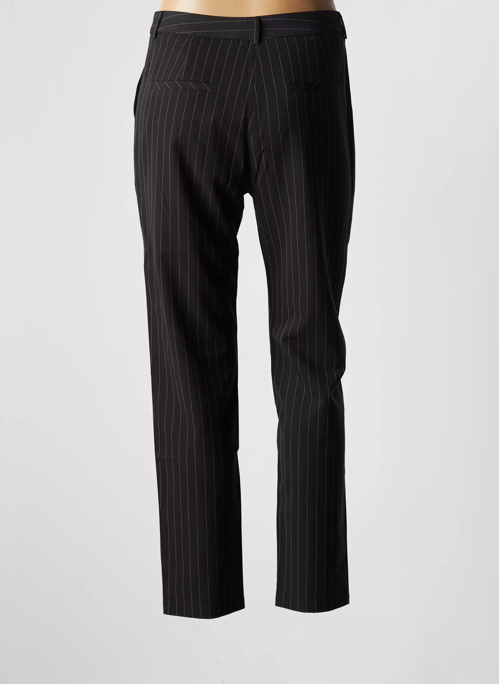 La Petite Etoile Pantalons Droits Femme couleur noir